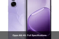 Oppo A6t 4G: Full Specifications