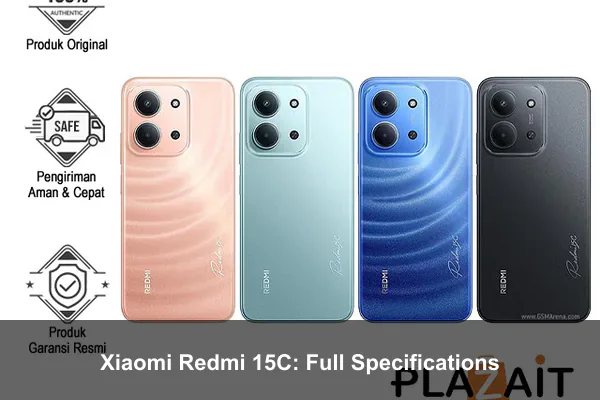 Xiaomi Redmi 15C: Full Specifications