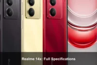 Realme 14x: Full Specifications Realme 14x: Full Specifications