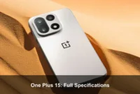 One Plus 15: Full Specifications