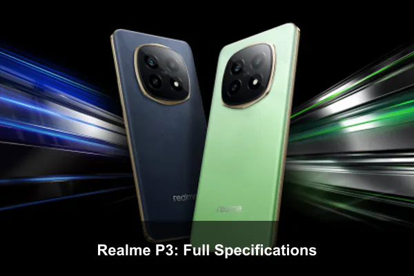 Realme P3: Full Specifications