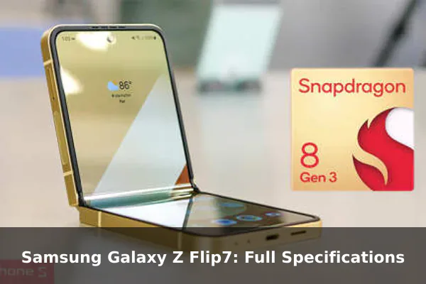 Samsung Galaxy Z Flip7: Full Specifications