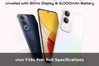 vivo Y19s Pro: Full Specifications