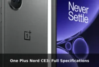 One Plus Nord CE3: Full Specifications