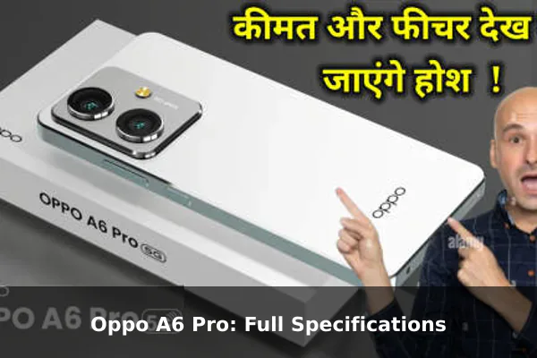 Oppo A6 Pro: Full Specifications
