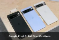 Google Pixel 8: Full Specifications Google Pixel 8: Full Specifications