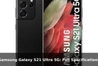 Samsung Galaxy S21 Ultra 5G: Full Specifications