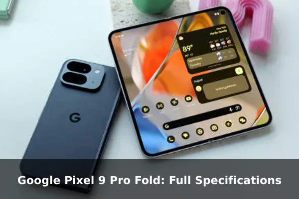 Google Pixel 9 Pro Fold: Full Specifications