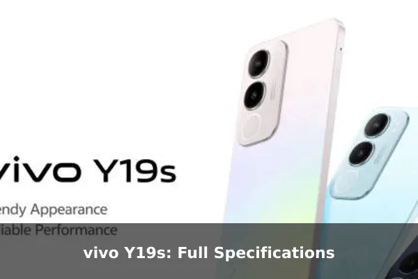 vivo Y19s: Full Specifications