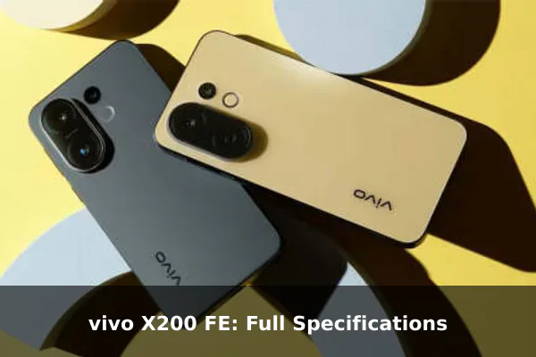 vivo X200 FE: Full Specifications