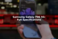 Samsung Galaxy F06 5G: Full Specifications