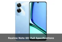 Realme Note 60: Full Specifications