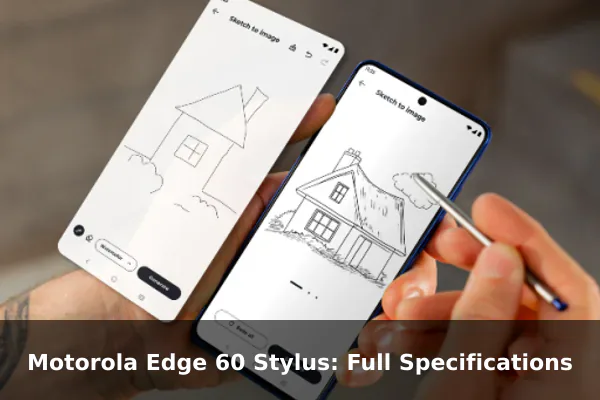 Motorola Edge 60 Stylus: Full Specifications