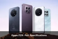 Oppo F29: Full Specifications